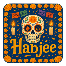 Habjee সতর্কতা বার্তা সহ ফোন স্ক্রিন